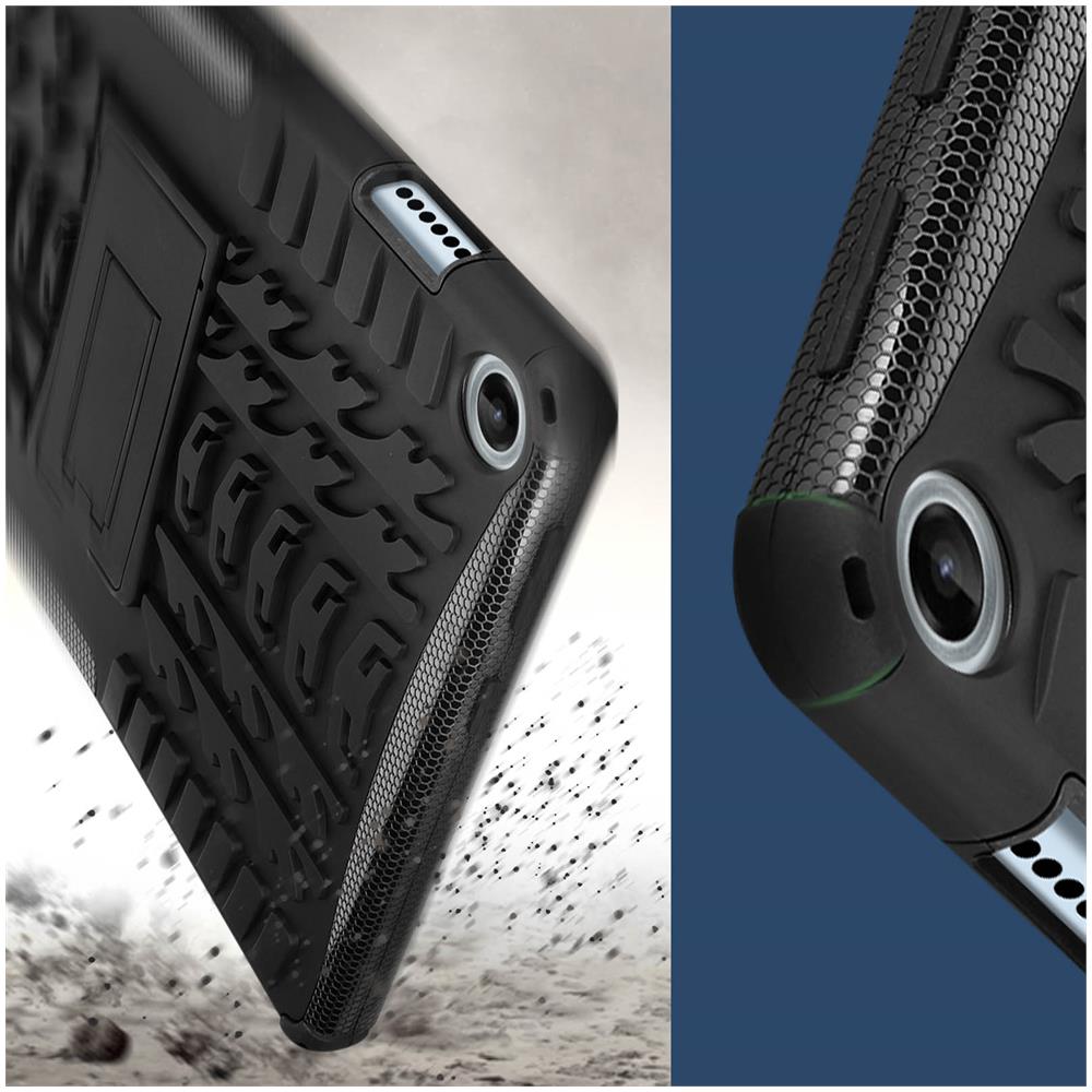 Cover Per Lenovo Tab M10 Gen 3 Bi-materia Anti-urto Cavalletto - Foto 2