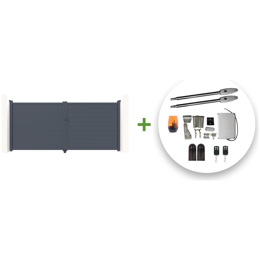 Cancello A Battente Elettrico 4m Eiger H. 140 + Tanker B250 - Foto 1