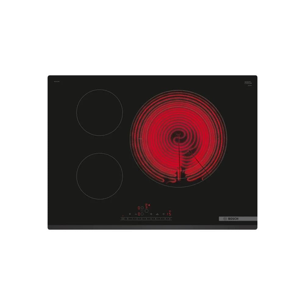 Serie 6 PKD731FP8E piano cottura Nero Da incasso 71 cm Ceramica 3 Fornello (i) - Foto 1