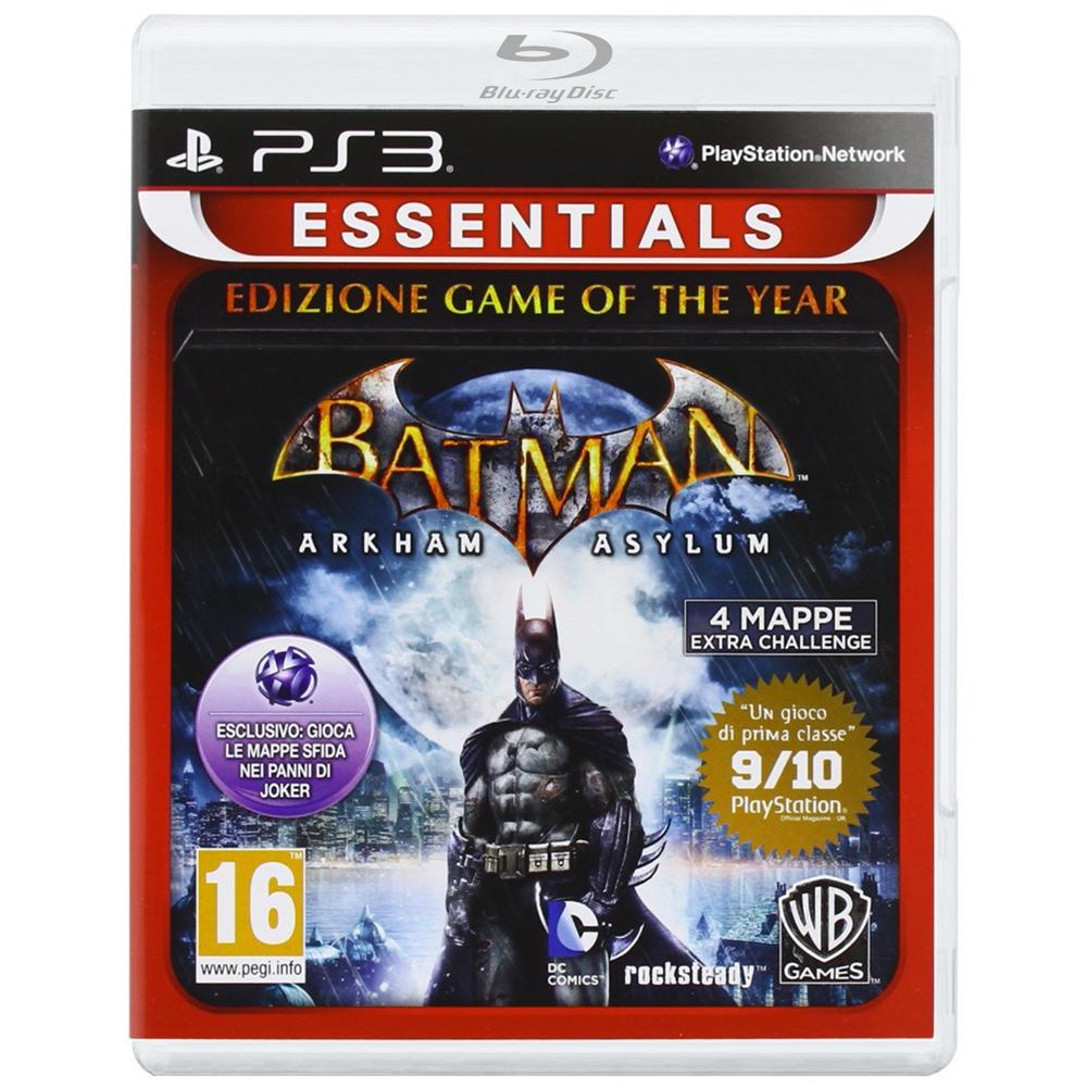 PS3 - Essentials Batman Arkham Asylum Game Of The Year Edition - Foto 1