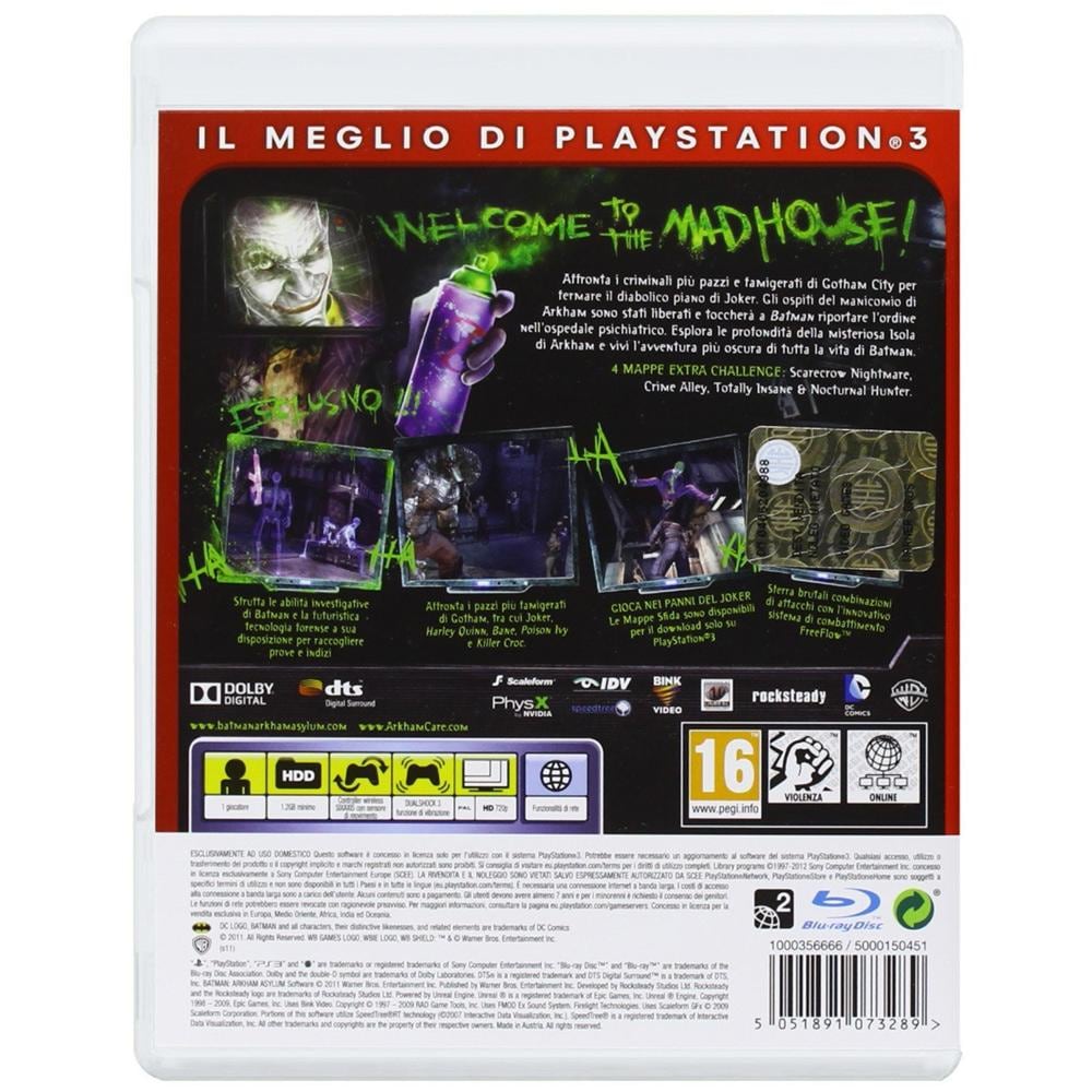 PS3 - Essentials Batman Arkham Asylum Game Of The Year Edition - Foto 2