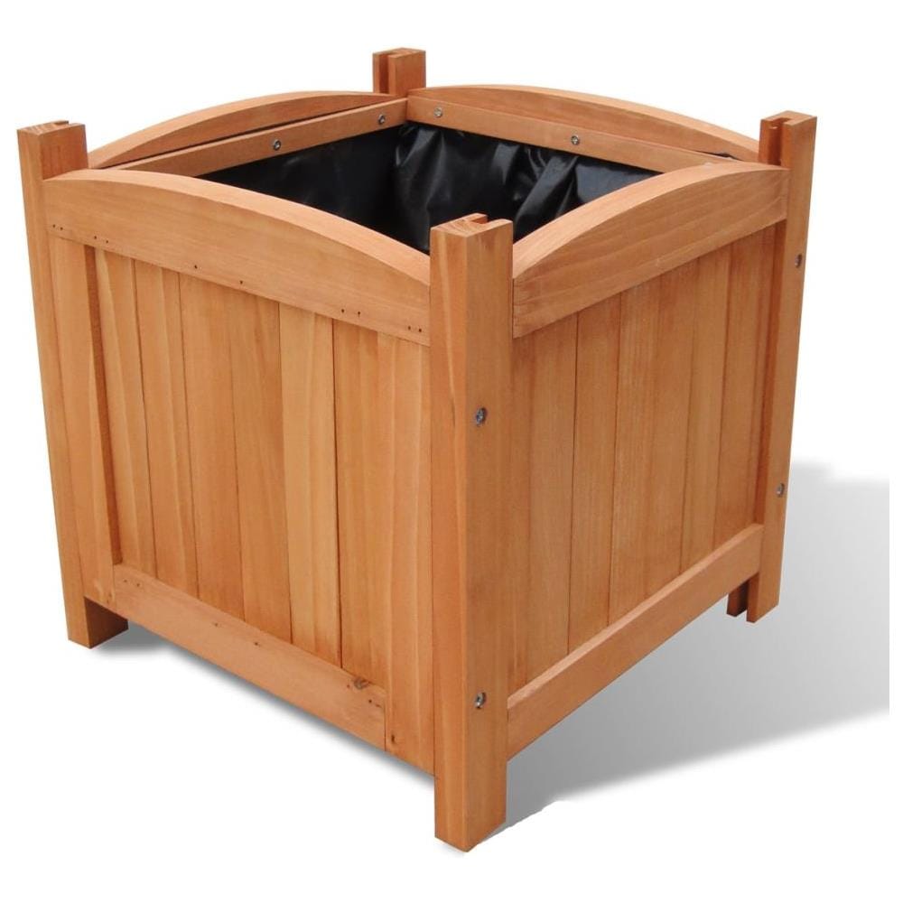 Set 2 Pz Fioriera Di Legno 30 X Cm - Foto 2