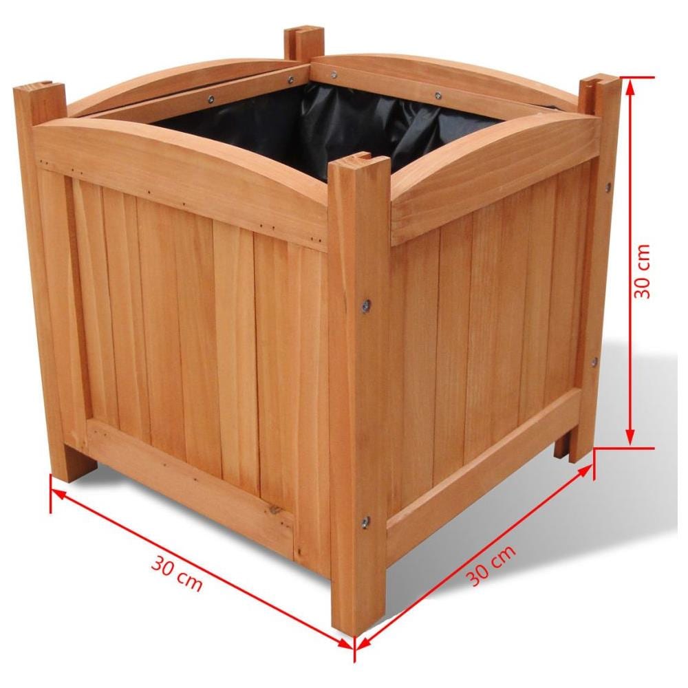 Set 2 Pz Fioriera Di Legno 30 X Cm - Foto 10