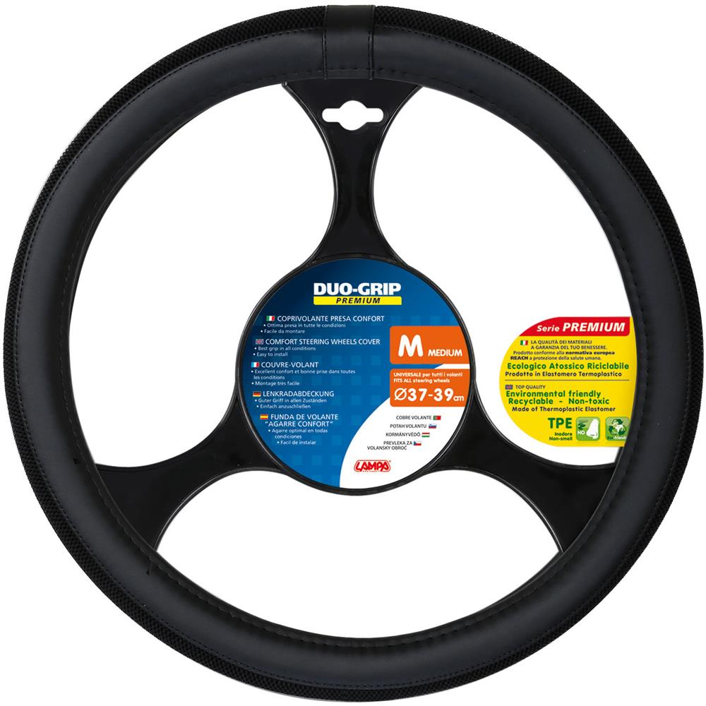 Coprivolante Tpe Duo-grip Premium M 37-39cm Ne - Foto 2