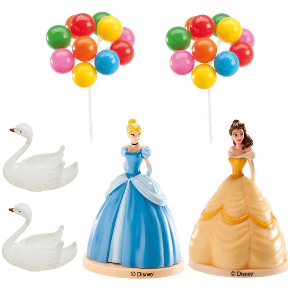 Dekora - Decorazioni Per Torta In Plastica Principesse Disney - Foto 1