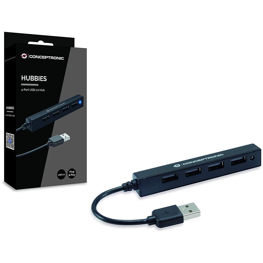 Hub di Interfaccia USB 2.0 480 Mbit / s Colore Nero - Foto 2