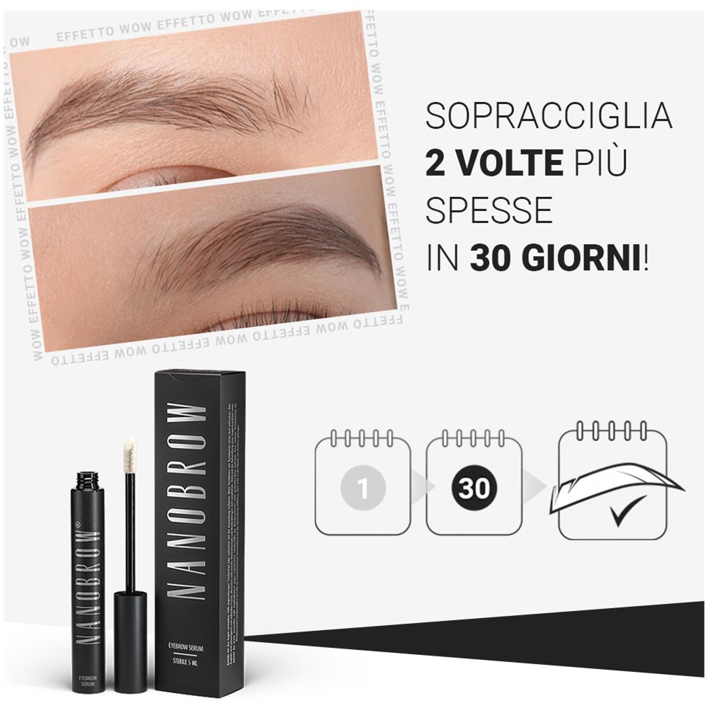 Eyebrow Serum - Siero Notte 5ml Per Crescita-infoltimento, Spessore, Forza - Foto 2