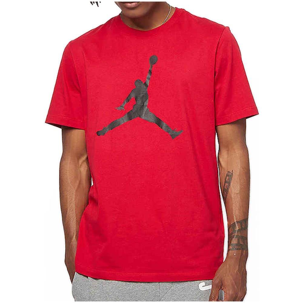 T-shirt Uomo Jumpman Crew Rossa Taglia S Codice Cj0921-687 - Foto 1