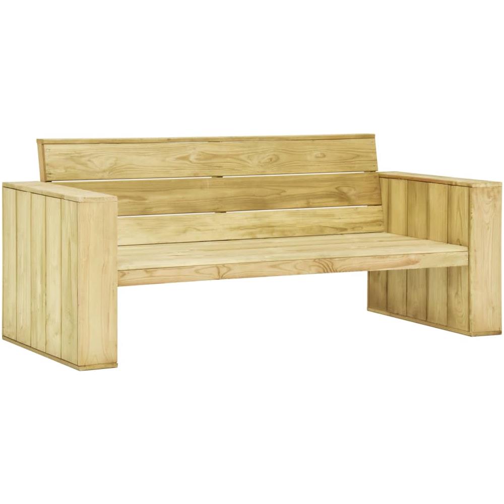 Set Divani da Giardino 2 pz con Cuscini Legno Pino Impregnato - Foto 2