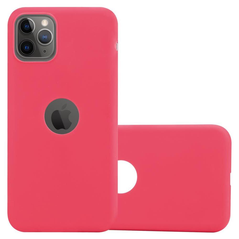 Custodia Compatibile Con Apple Iphone 11 Pro (xi Pro) In Candy Rosso - Coperchio Protettivo In Silicone Tpu Flessibile - Foto 1