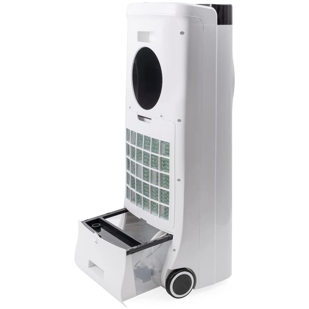 Raffrescatore Evaporativo Bladeless Cyclone 984 Senza Pale con Ventilatore Centrifugo Colore Bianco - Foto 5