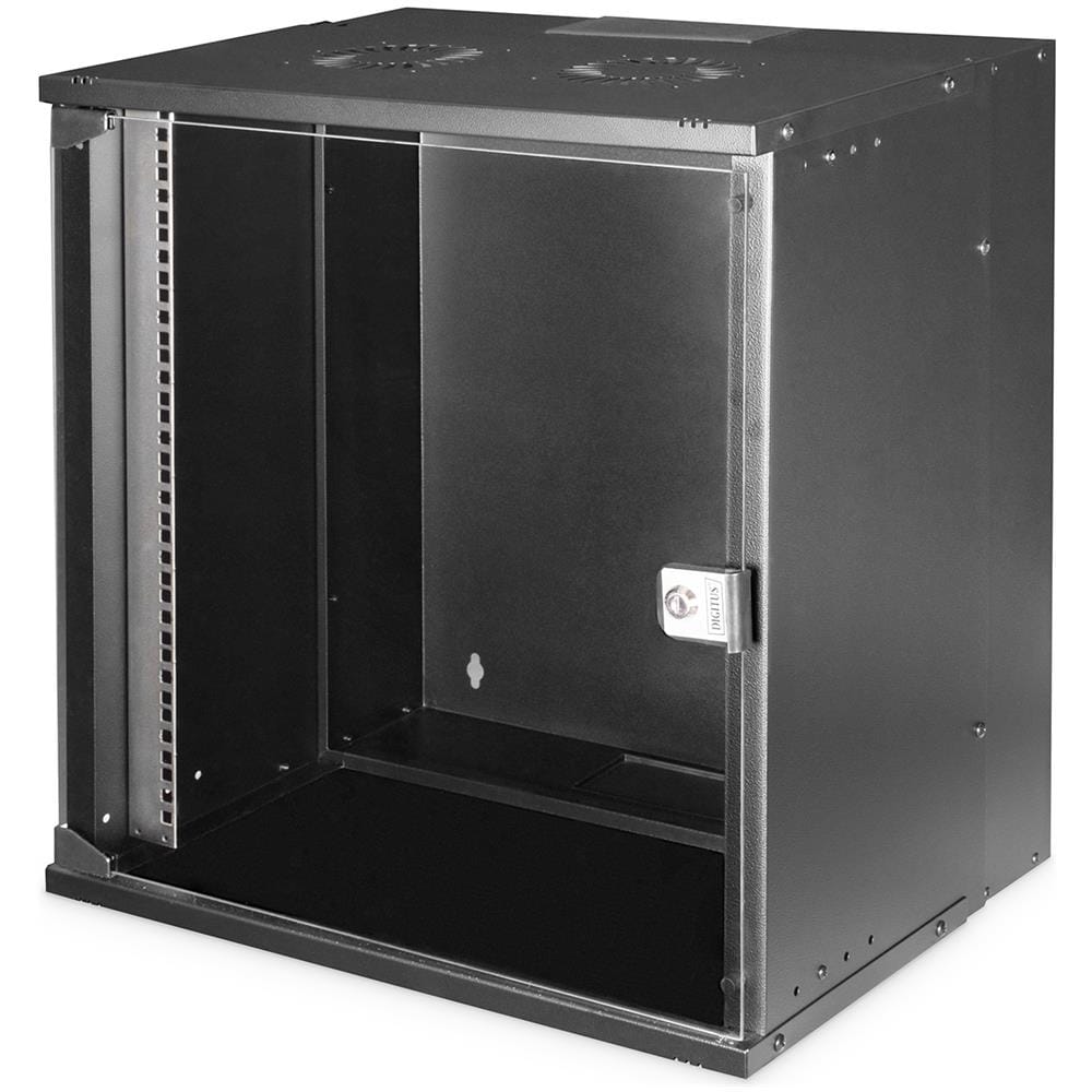 Armadio Rack SOHO PRO a Parete 19" 12U Colore Nero - Foto 1