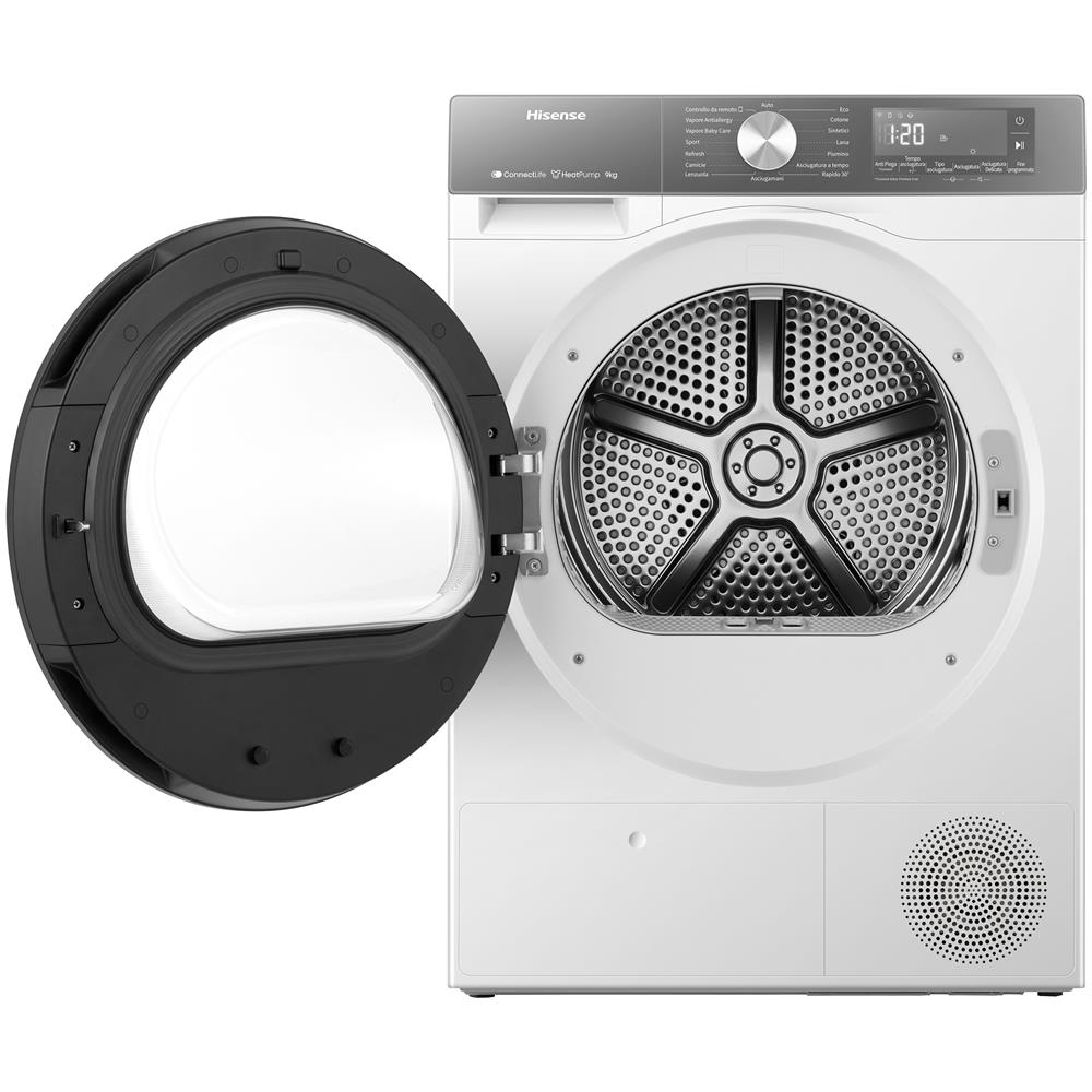 DH3S902BWCCA asciugatrice Libera installazione Caricamento frontale 9 kg Bianco - Foto 32