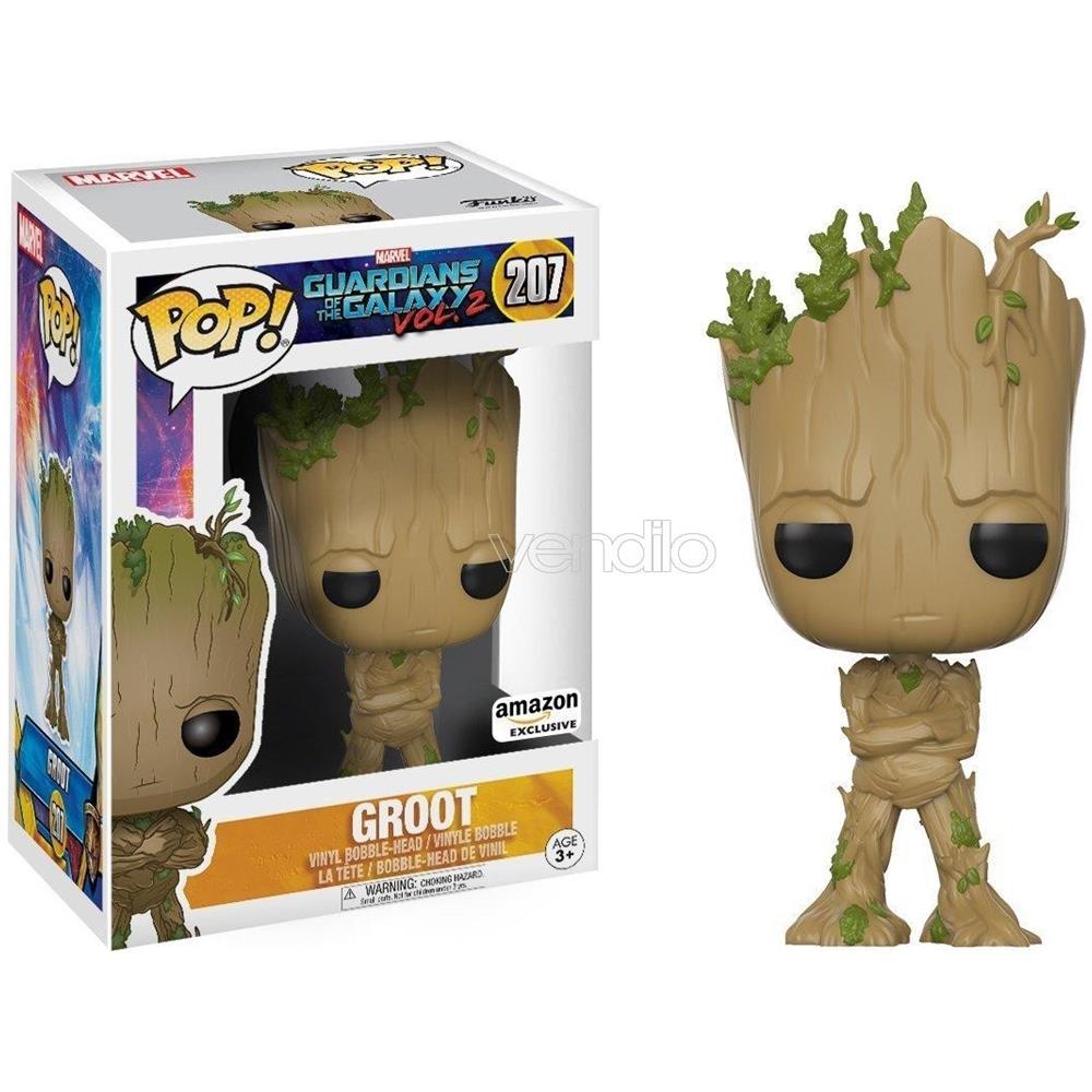 Guardiani Della Galassia 2 Pop Movies Vinile Figura Groot 9 Cm Esclusiva - Foto 2