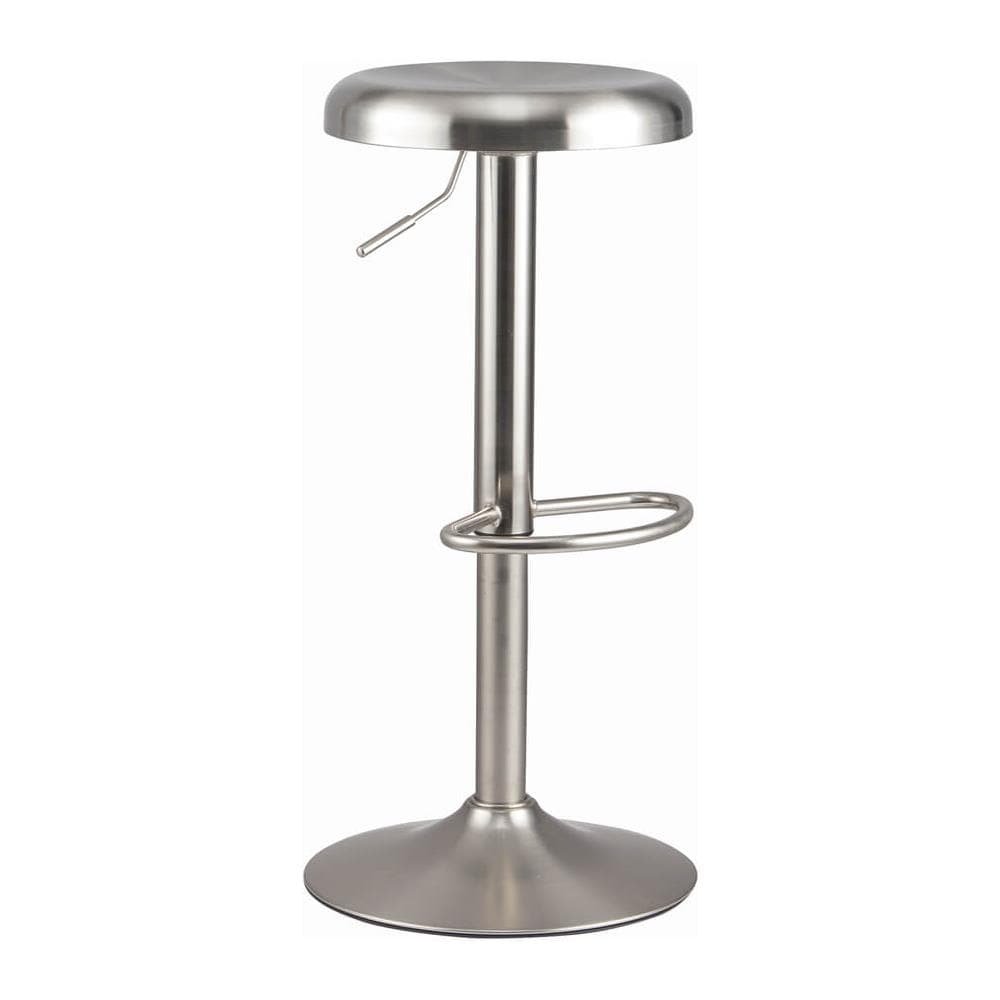Sgabello Base Satinata Zilly Silver - Foto 1