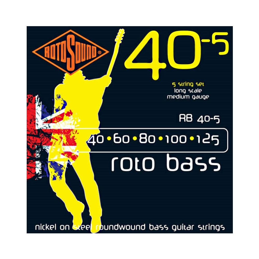 Muta Rotosound Rb40-5 Hybrid 5 Corde - Foto 1