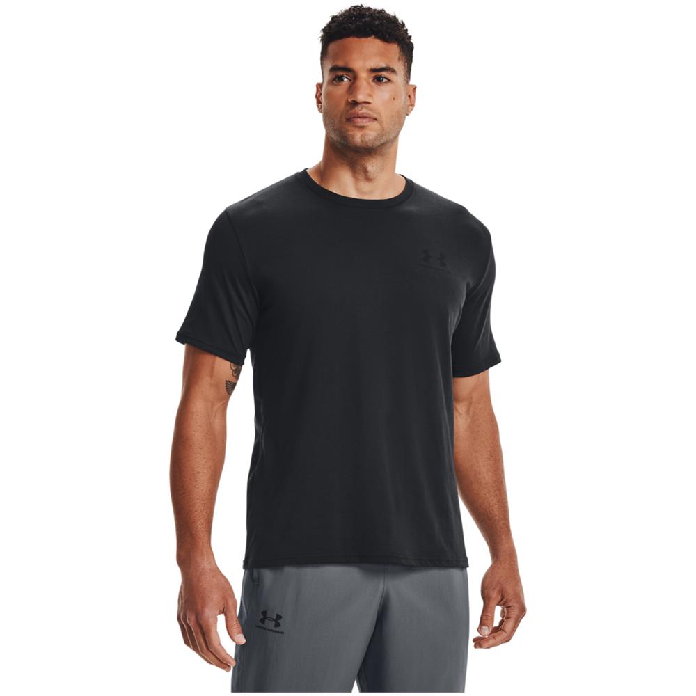 Sportstyle Left Chest Tee 1326799-001, Uomo, Nero, Maglietta, Numero: M Eu - Foto 8