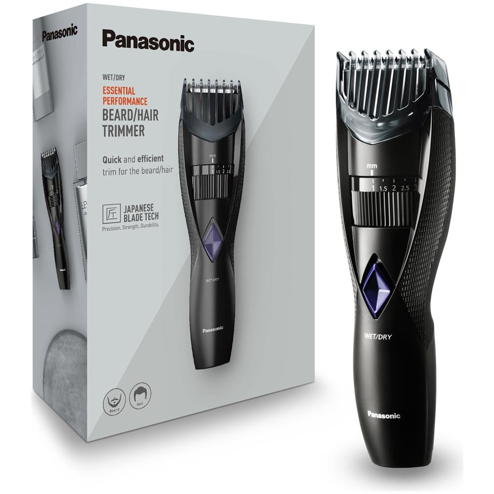 Regolabarba Ricaricabile ER-GB37 Colore Nero - Foto 1