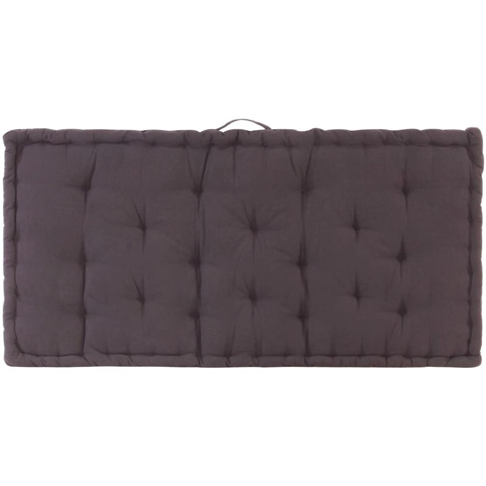 Cuscini Per Pallet E Pavimento 2 Pz In Cotone Antracite - Foto 8