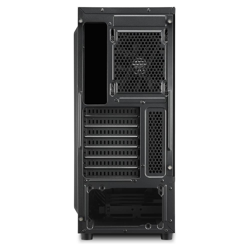 Case RGB Slider Midi-Tower Mini-ITX, Micro-ATX, ATX 2 Porta USB 3.0 Colore Nero (Finestrato) - Foto 8