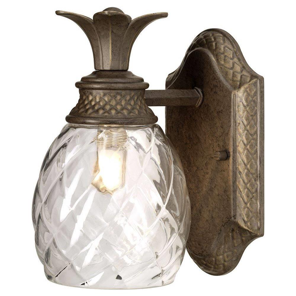 Applique A Cupola Da Esterno 1 Luce Bronzo Perla Ip44, G9 - Foto 1