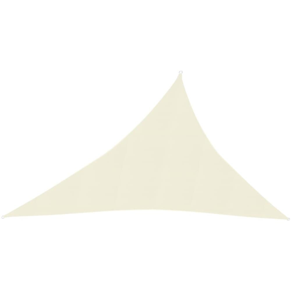 Vela Parasole 160 g / m² Crema 3x4x5 m in HDPE - Foto 1