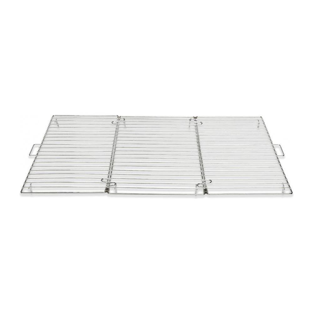Griglia Per Torta Pieghevole 46 X 32 Cm In Acciaio Inox Argento - Foto 1