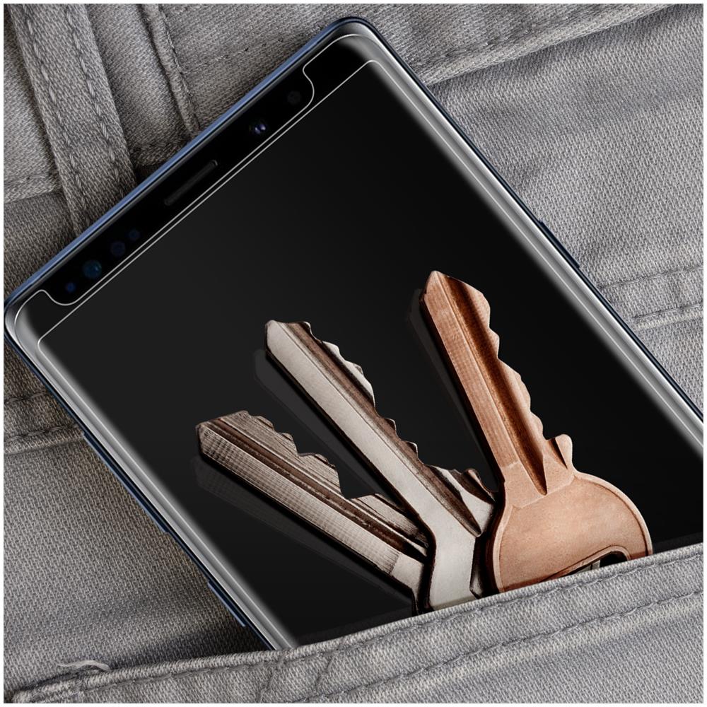 Vetro Temperato Samsung Galaxy Note 9 Bordi Curvi Cover Friendly Trasparente - Foto 5