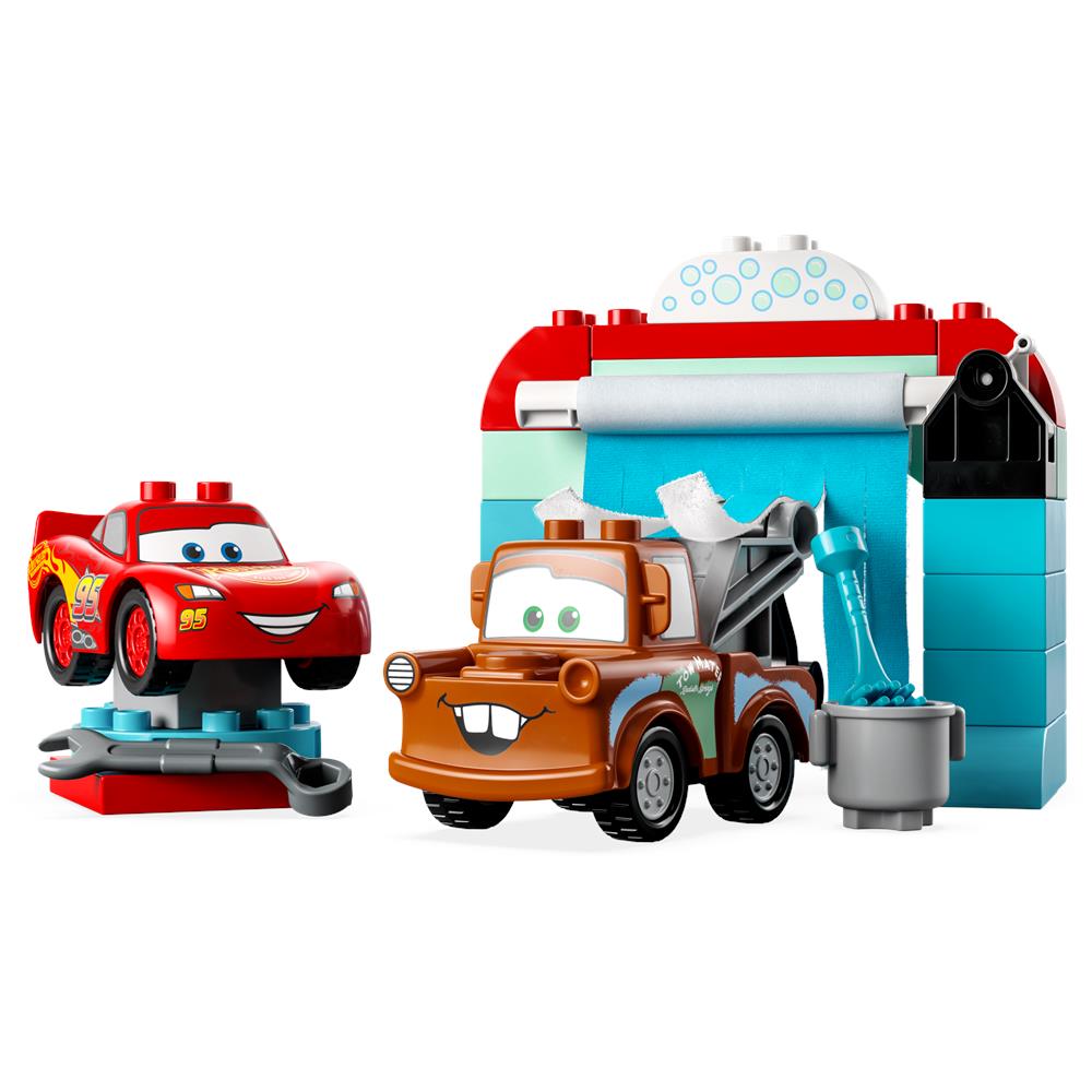 10996 DUPLO Disney Divertimento all’Autolavaggio con Saetta McQueen e Cricchetto - Foto 2