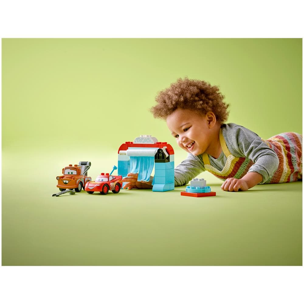 10996 DUPLO Disney Divertimento all’Autolavaggio con Saetta McQueen e Cricchetto - Foto 4