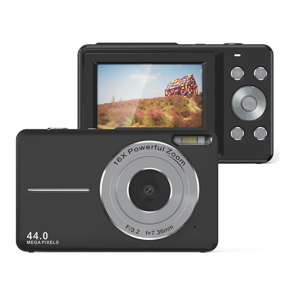 Fotocamera Digitale 44mp/1080p/zoom Digitale 16x/luce Di Riempimento Black - Foto 1