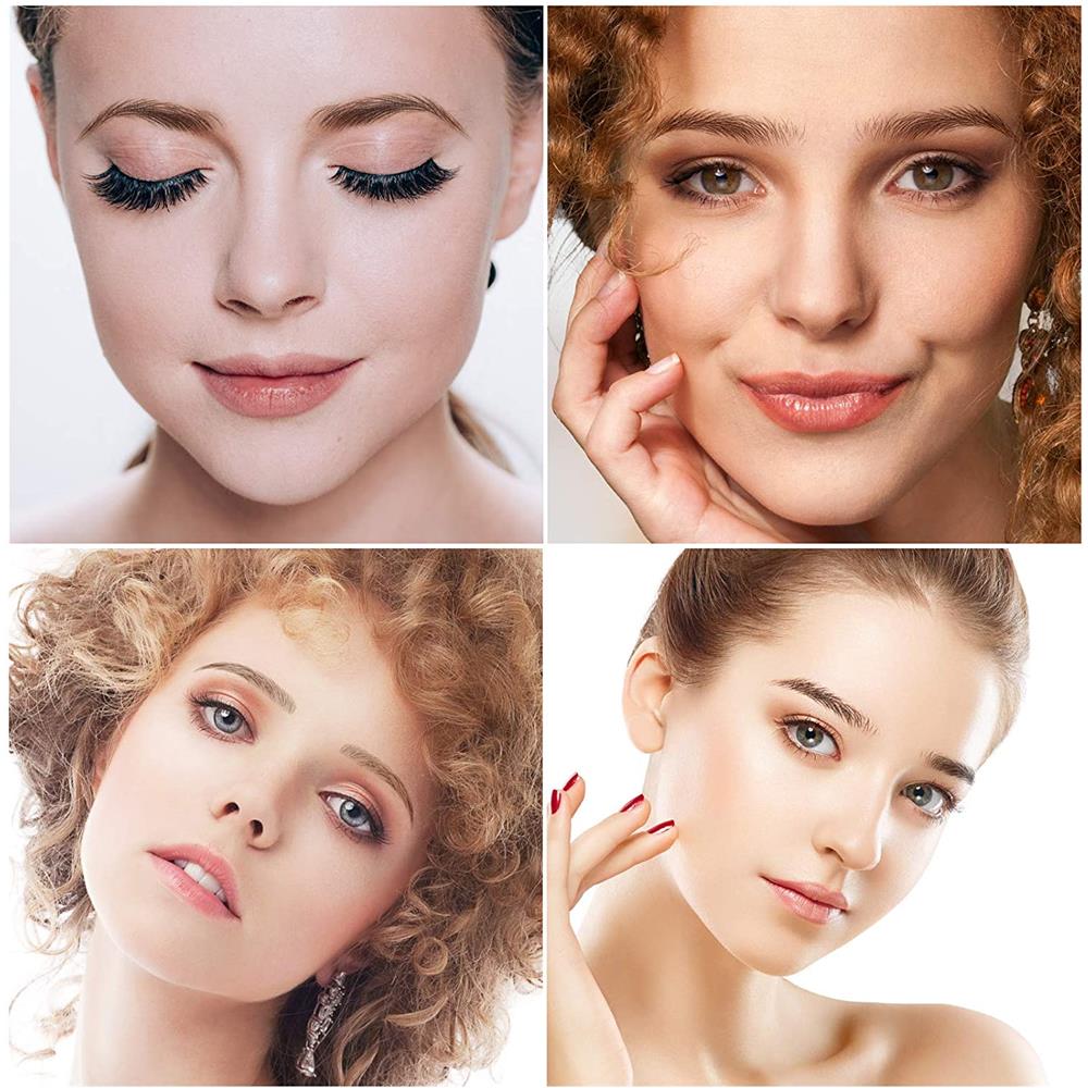 Adesivi Per Tatuaggi Per Sopracciglia Marrone 10 Paia - Foto 2