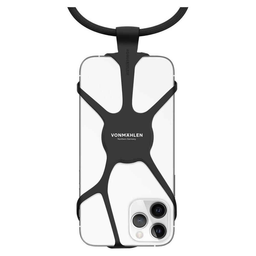 Cinghia Universale Per Smartphone Modello Infinity Regolabile Di 150 Cm, Nero - Foto 1