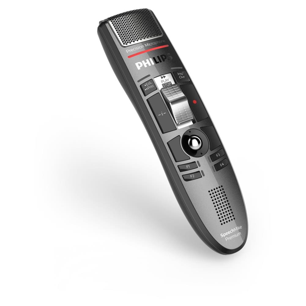 Microfono Per Dettatura Speechmike Premium Lfh3510 - Interruttore A Scorrimento - Trackball - Usb - Foto 2
