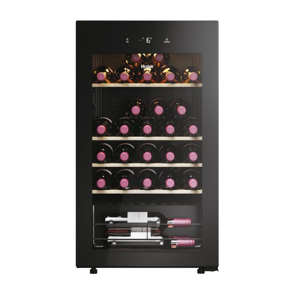 Frigo Cantinetta Serie 3 HWS34GGH1 Capacità 34 Bottiglie Classe G Colore Nero - Foto 1