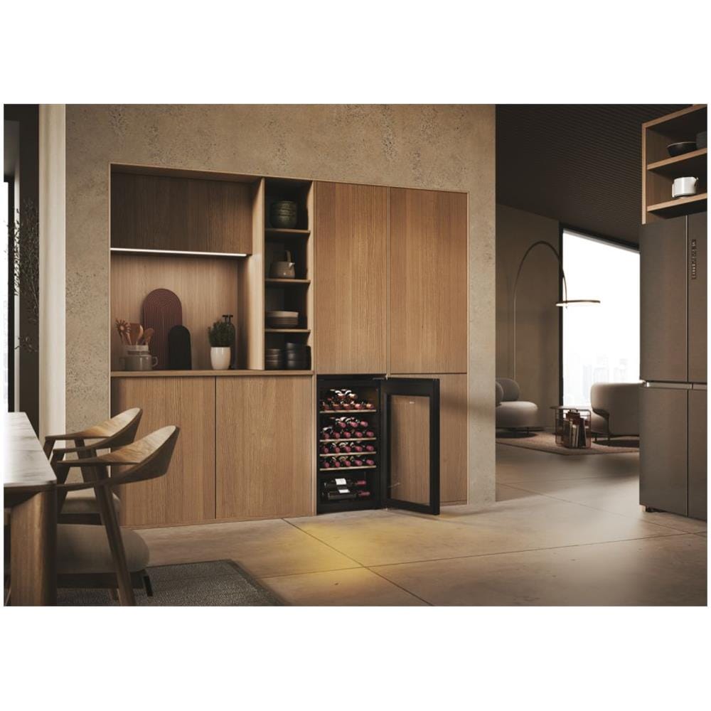 Frigo Cantinetta Serie 3 HWS34GGH1 Capacità 34 Bottiglie Classe G Colore Nero - Foto 10