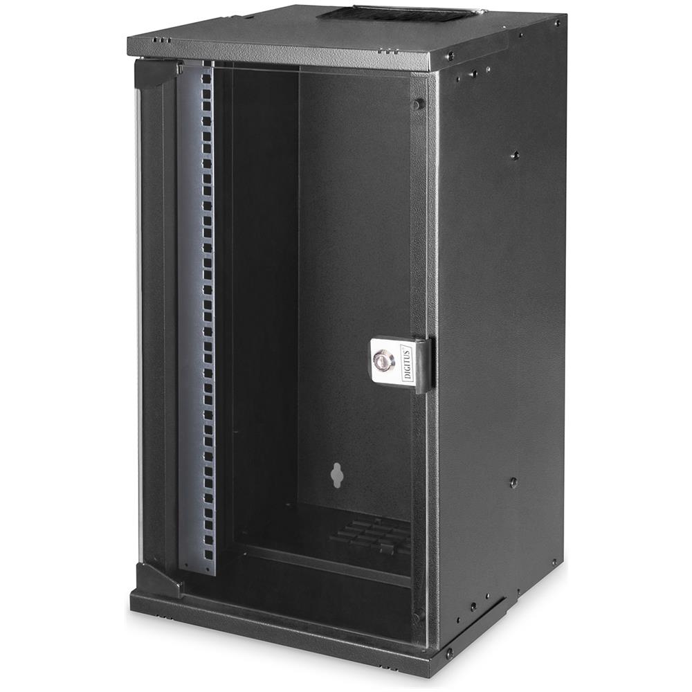 Armadio Rack SOHO PRO a Parete 10" 12U Colore Nero - Foto 1