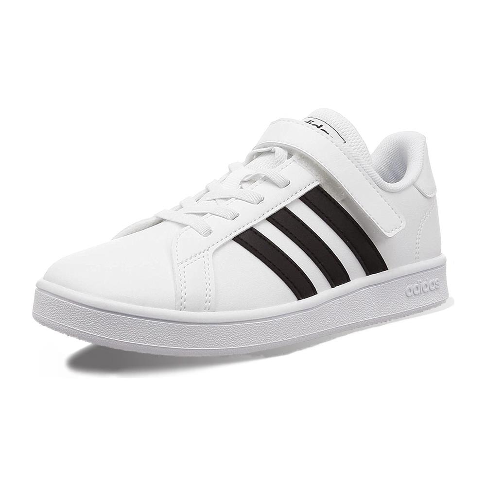 Ef0109 Grand Court C Sneakers Bianco Unisex Bianco 28 - Foto 7