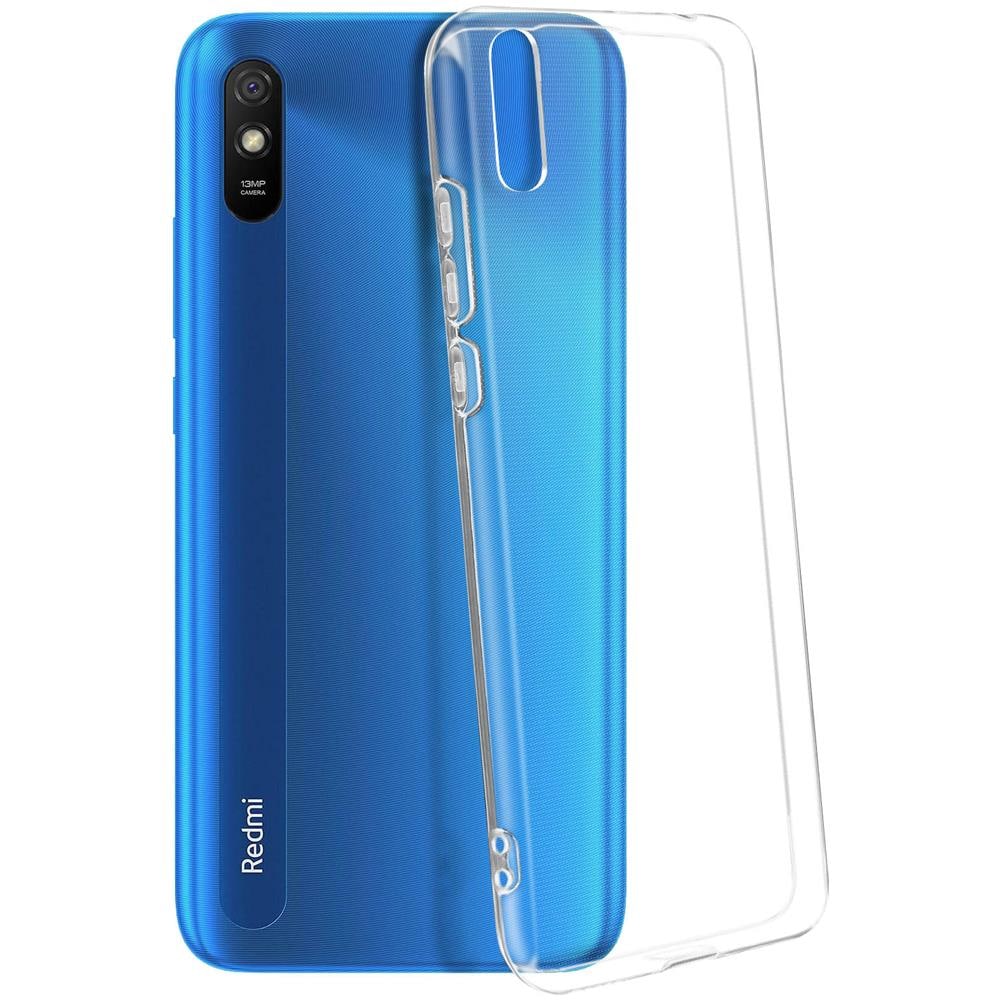 Cover Xiaomi Redmi 9a Silicone Antishock Trasparente - Foto 2