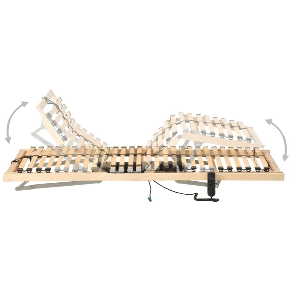 Letto con Telaio a Doghe Elettrico 28 Doghe 7 Zone 80x200 cm - Foto 2
