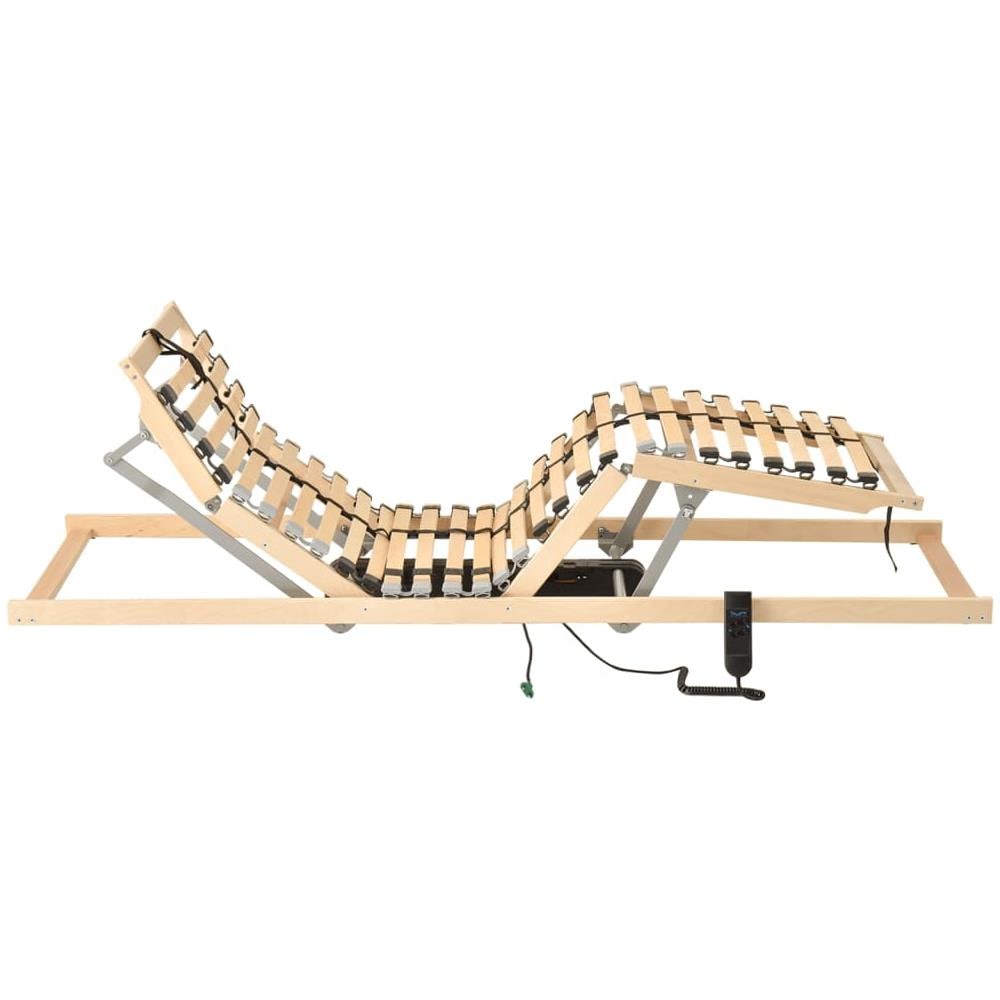 Letto con Telaio a Doghe Elettrico 28 Doghe 7 Zone 80x200 cm - Foto 3