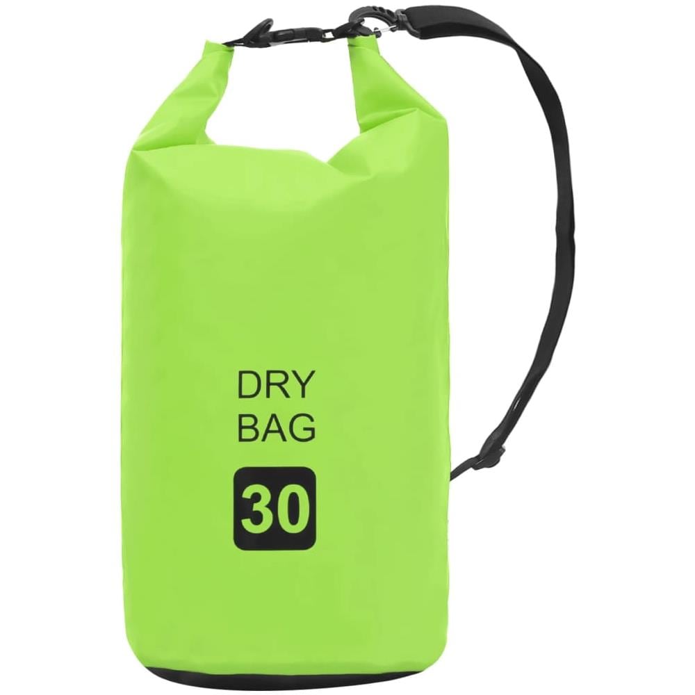 Borsa Impermeabile Verde 30 L In Pvc - Foto 1