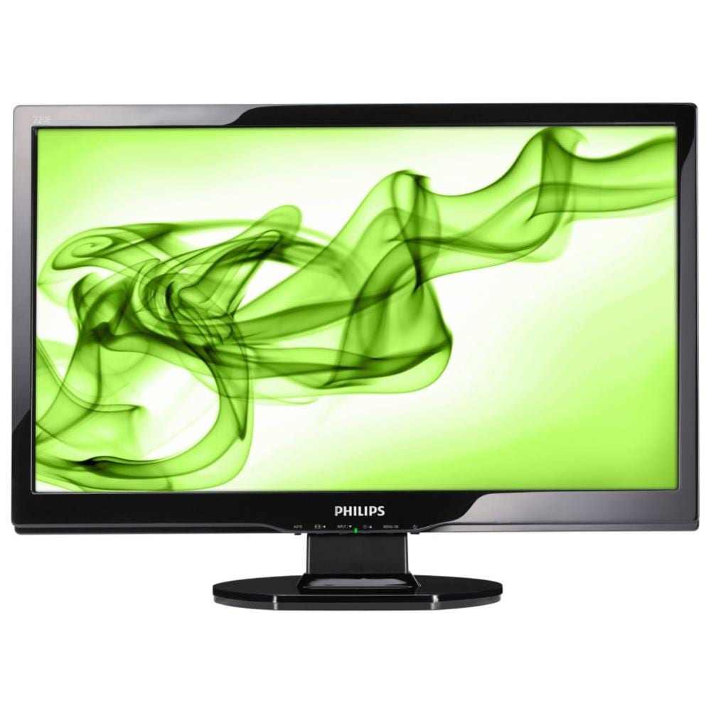 [Ricondizionato SILVER] LCD Monitor 220E1SB - 55,9 cm (22") - 16:9 - 5 ms - 1920 x 1080 - 16.7 milioni di colori - 300 cd / m2 - 1,000:1 - Full HD - VGA - Nero lucido - Foto 2