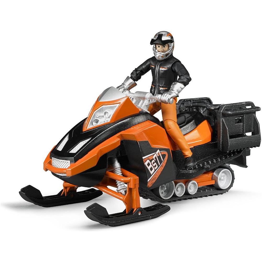 Motoslitta con Pilota e Accessori Scala 1:16 - Foto 1