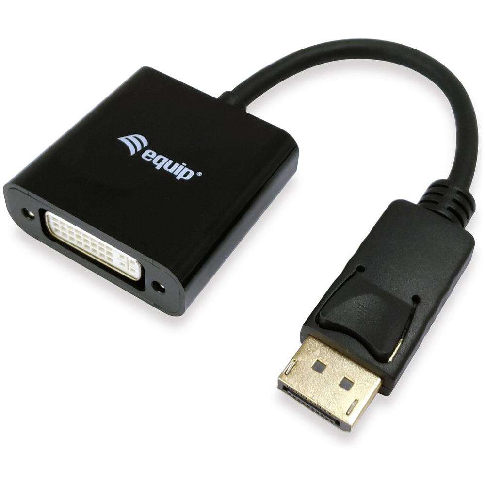 133431 Cavo DisplayPort a DVI 0,2m M / F- Nero - Foto 1