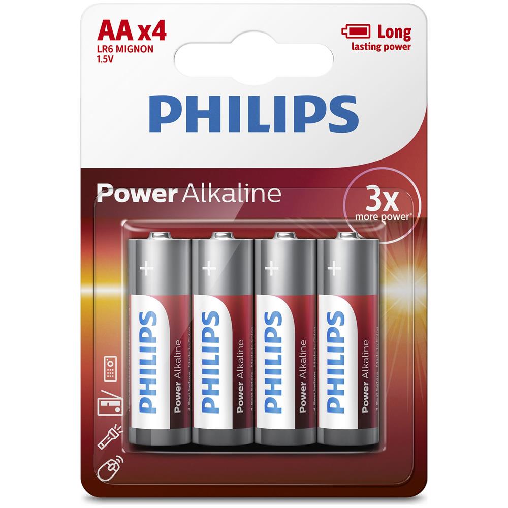 Power Alkaline LR6P4B / 05 Alcalino 1.5V batteria non-ricaricabile - Foto 1