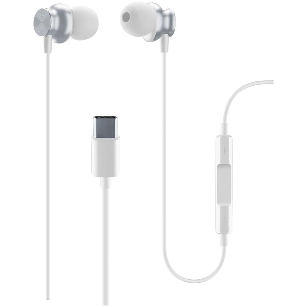 Auricolari Microfono Filo Cellular Line Ausparrowtypecw In Ear Type C - Foto 1