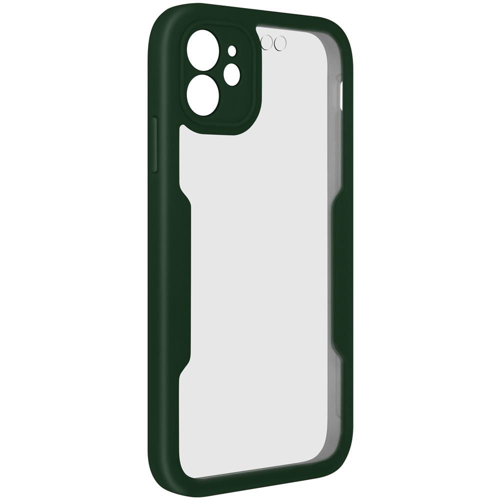 Cover Iphone 11 Retro Plexiglass Fronte Polimero Rinforzata Bordo Verde - Foto 5