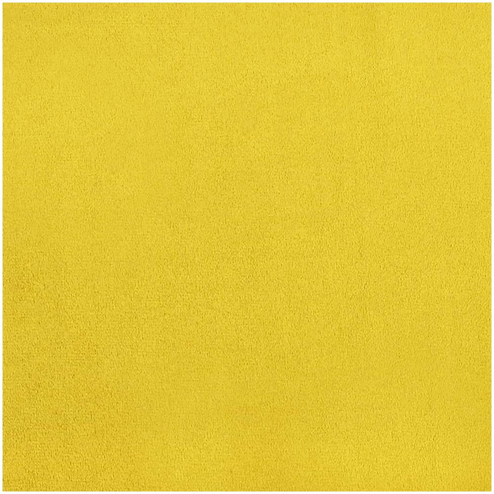 Sedie da Pranzo 4 pz Giallo Senape in Velluto - Foto 2