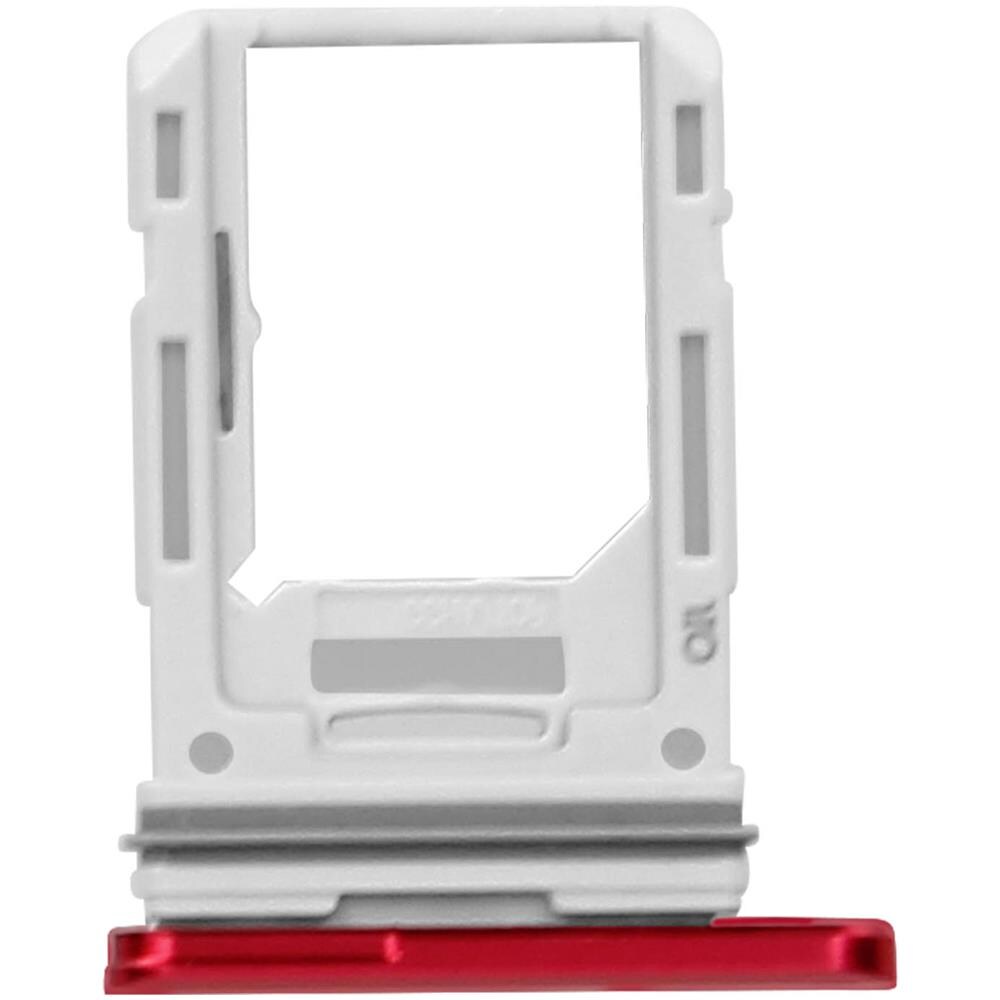 Slot Scheda Sim Di Ricambio Per Samsung Galaxy S20 Fe Rosso - Foto 1